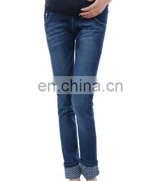 DiZNEW New Stretch Comfortable Maternity Wear Jeans Women photo-2