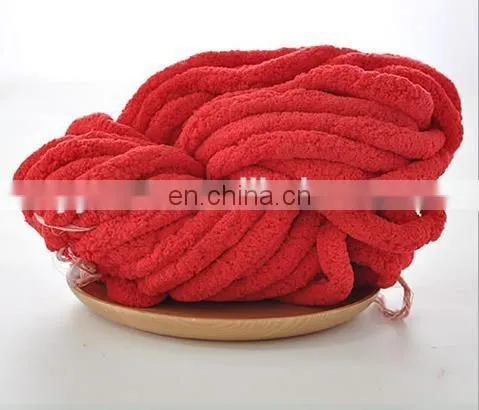 Chunky Chenille Yarn 100%polyester Yarn photo-5