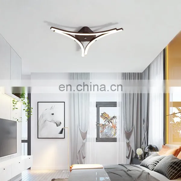 Creative Line Acrylic Ceiling Lamp Hot Bedroom Lamp photo-3