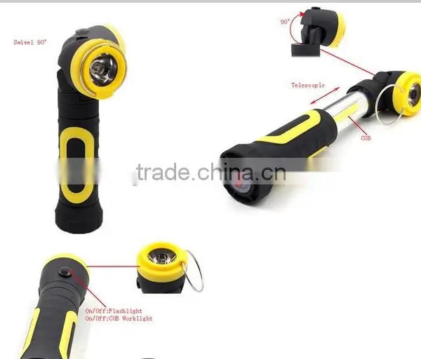 Multifunctional Magnet COB Led Camping Light LED Flashlight photo-2
