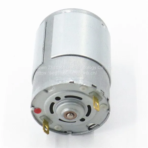 Kegu Motor 36mm*50mm dc 12v 18v 24volt RS-540 RS-545 Carbon Brush Motor for Fan photo-5