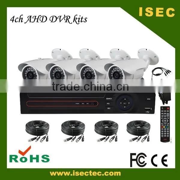 4ch Cctv Dvr Kit 720P HD Surveillance System Security KIT 4ch AHD DVR KIT