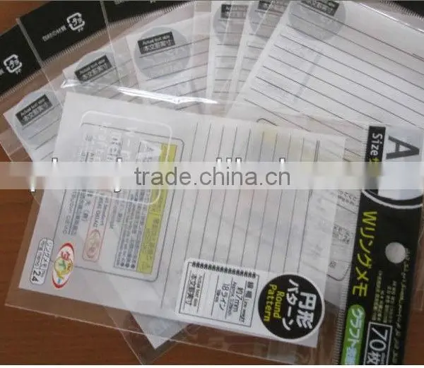 Cheap Plastic Packing OPP Bag for Stationery photo-5