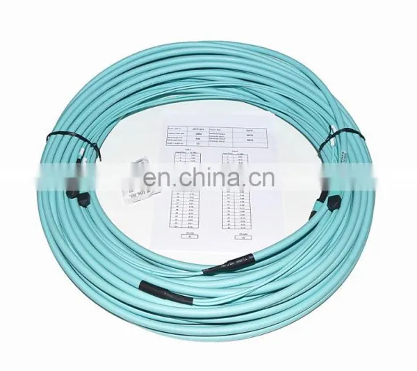 8 12 24 Cores Multimode OM3 MTP MPO Cable for Date Center photo-4