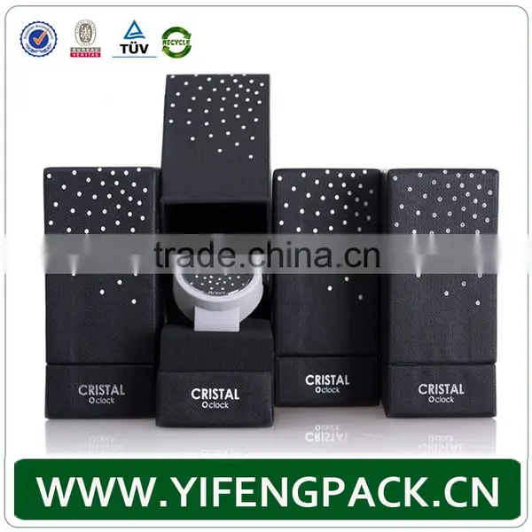 Luxury Wholesale Branded Custom Gift Watch Packaging Box With Pillow, Wrist Display Storage Mens Luxury Leather Watch Box photo-4