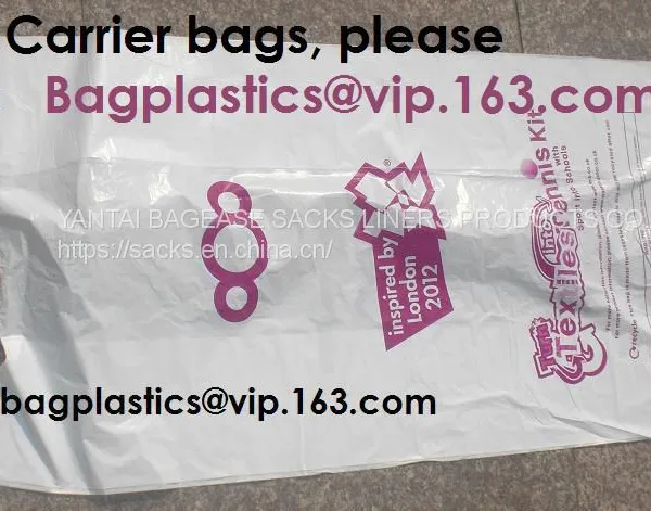 100% Biodegradable And Compostable T-Shirt Bags/Vest Carrier PE Plastic Bag, Vest Carrier Plastic T-Shirt Shopping Bag photo-3