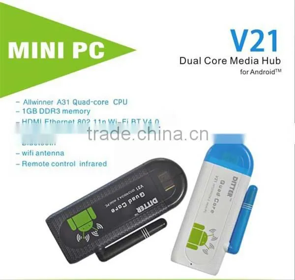 Factory Supply! Android Media Player Google TV Box Allwinner A31 Android 4.1 V21 tv Box photo-5