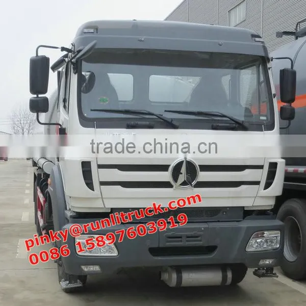New Baotou Beiben Fuel Truck 10wheels Fuel Oil Tank Trucks For Sales photo-4