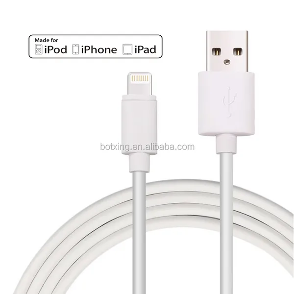 White MFi Magnetic Usb Cable Light 2m for Iphone photo-3