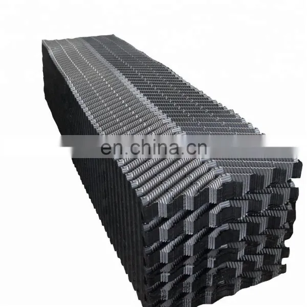 OW 12mm 15mm 19mm 25mm Pitch PVC Cooling Tower Infill Media 150mm 305mm 610mm Customized Cooling Tower Filler Sheet photo-3