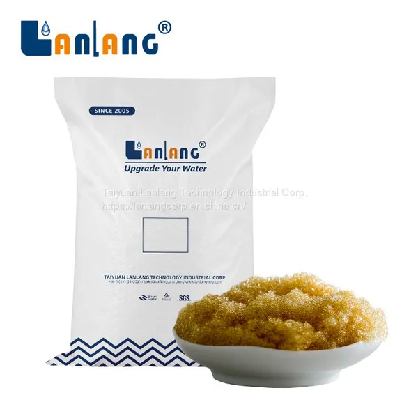 25 Liter Bag IER-100 Ion Exchange Water Softener Resin Purolite Amberlite