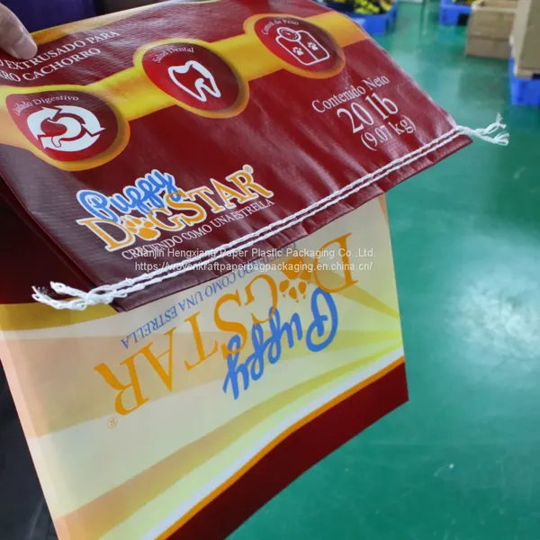 Polypropylene pp Woven Laminated Bag Agricultural Grain Wheat Seed Packaging Bag 50kg photo-2