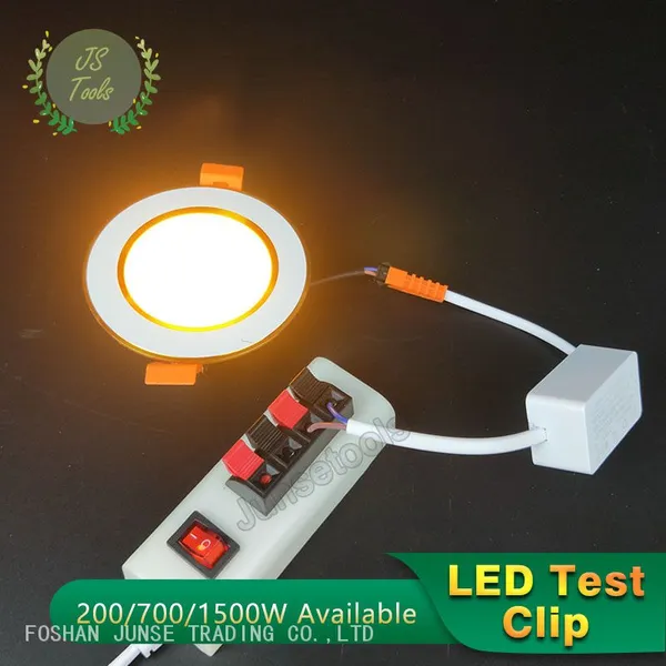 LED Test Clips LED Tester Lamp Test Connector photo-2