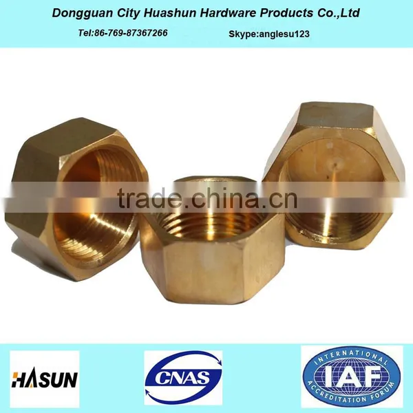 Widely Used Copper Pipe Threaded End Cap, Metal End Cap