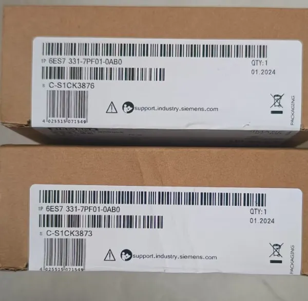 Siemens 6ES7 331-7PF01-0AB0 Модуль аналогового ввода ПЛК 6ES7331-7PF11-0AB0