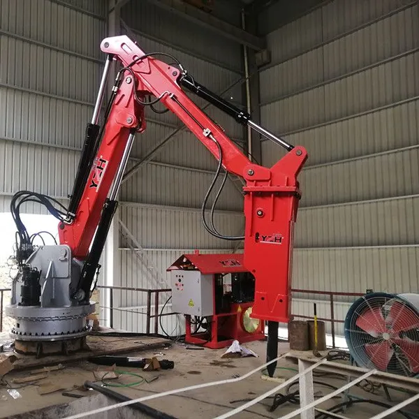 Stationary Type Rock Breaker Boom System BHB350 photo-4