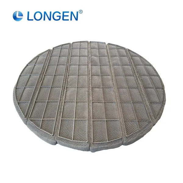 Custom Sizes Stainless Steel Demister Pad High-Efficiency Mist Separator for Chemical/Petroleum Filters Woven Cutting Welding