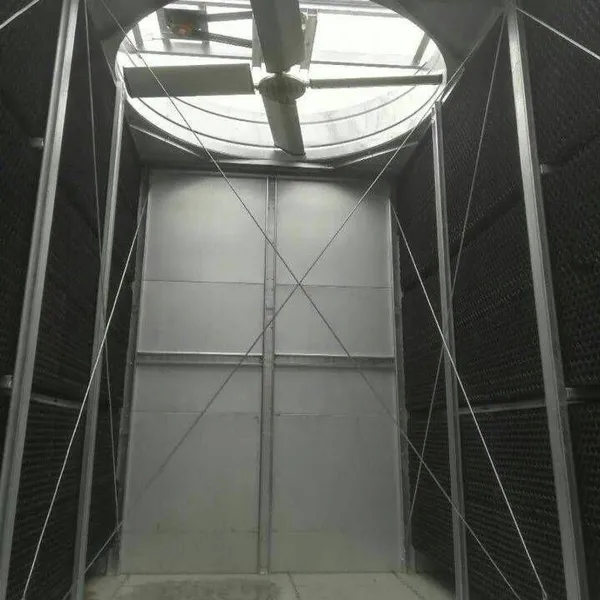Yunling Double-sided Air Intake Industrial All-steel Low-temperature Square Cross-flow Cooling Tower With Long Service Life photo-4