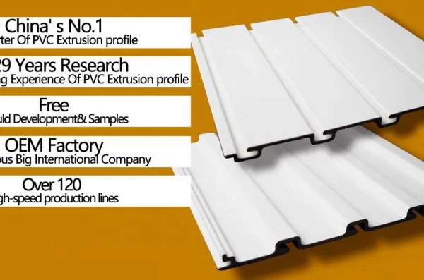 Hot Seal Plastic Slat Panel /PVC Slatwall Pvc photo-3
