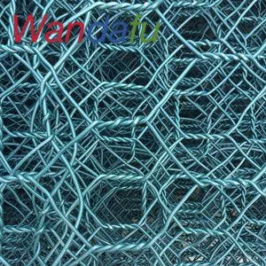 Wandafu Custom Size PVC Gabion Retaining Wall System Easy Installation Gabion Mesh for Construction Project photo-5