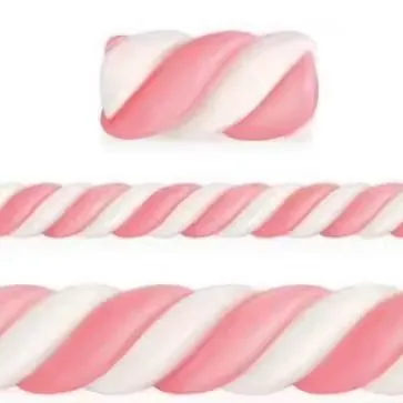 Industrial Automatic Four Twist Shape Cotton Candy Production Line