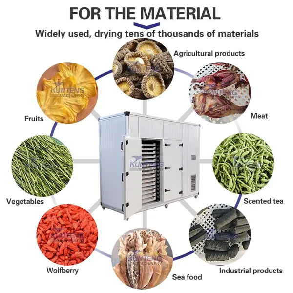 Industrial Ramie Ginger Moringa Leaves Cardamom Polygonatum Sibiricum Dryer Drying Production Line photo-5