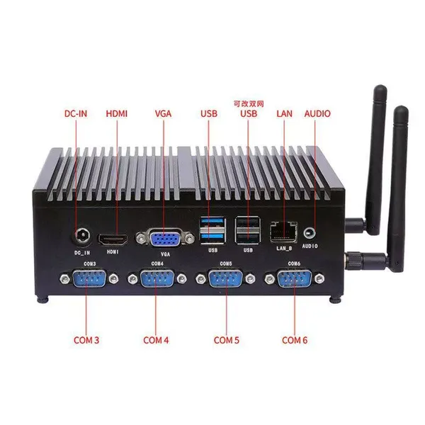 Stable J1900 Mini Computer 8GB RAM 128GB SSD For Cashier Network Device Office Use photo-5