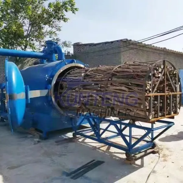 Eucalyptus Wood Carbonization Furnace Oak Hardwood Carbonization Kiln EPC photo-4