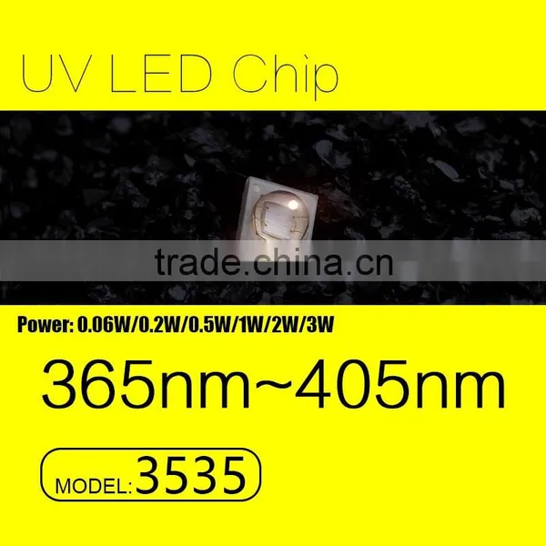 UVLED 3535 1w uv Led 365nm uv Light Source With CE Rohs WHOLSALE Price photo-2