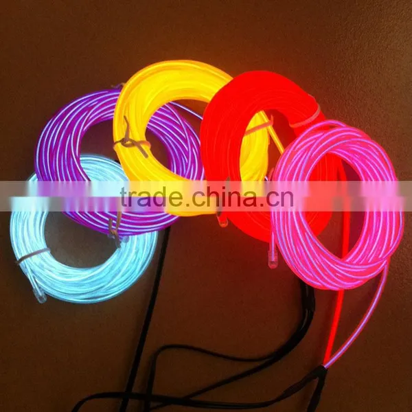 EL Light Cable for Christmas Lights Decorations photo-2