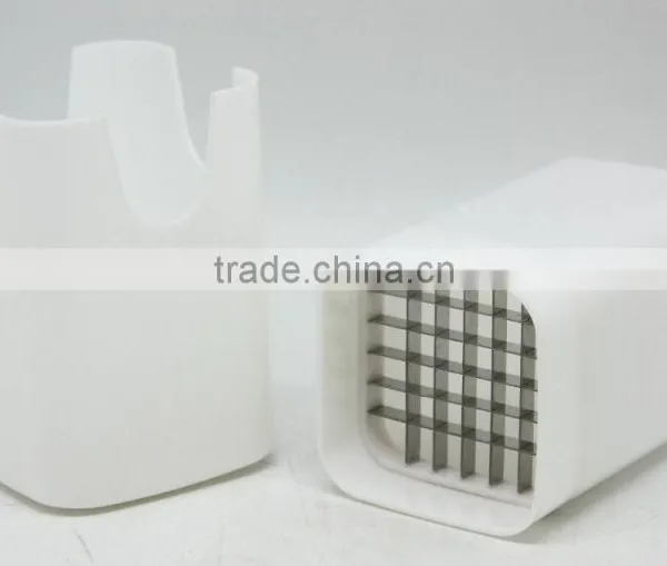 PROMOTIONAL WHITE & STRONG PLASTIC PP + S/S #430 POTATO CHIPS MAKER photo-2