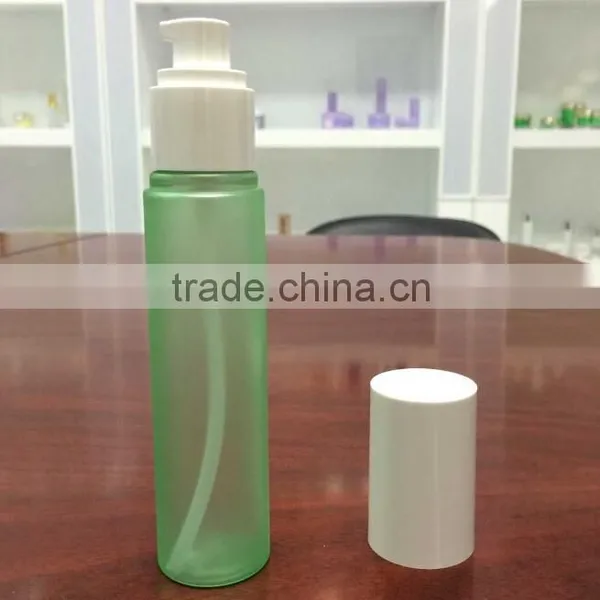 Round PET lotion pump cosmetic lotion pump bottle