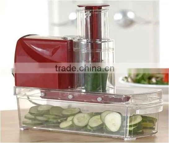 30W Electric Mandoline Slicer Multi-function Food Processor With 8 Accessories FP-106 photo-2