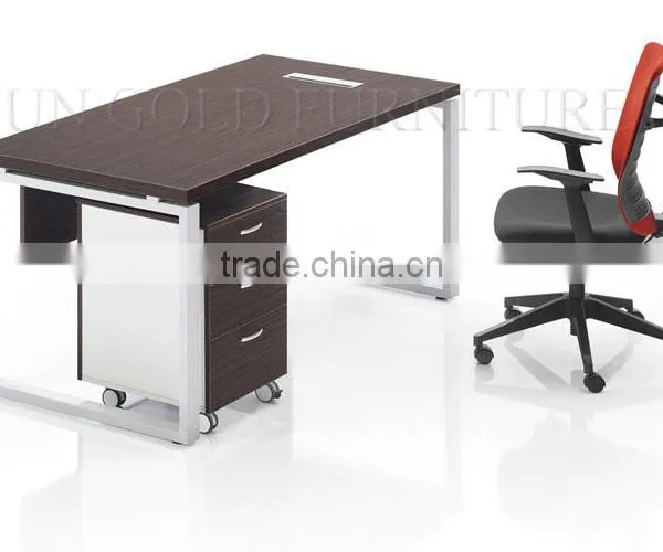 Modern Executive Office Computer Table Steel Office Furniture (SZ-ODB346) photo-2