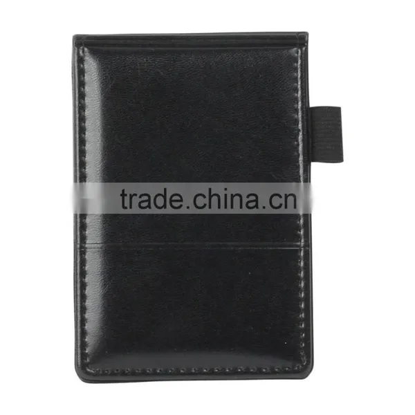 Wholesale Factory Business Card Slots Personal Leather Notepad Folder photo-4