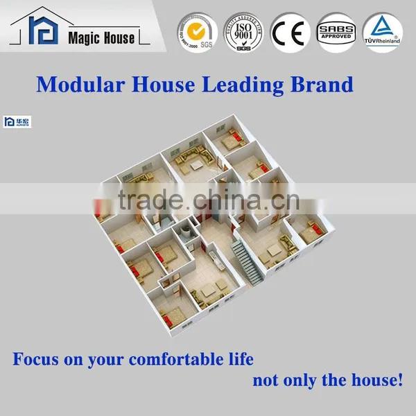 Economical Prefabricated Apartment/prefab Modular Home in China Foam Cement House photo-2