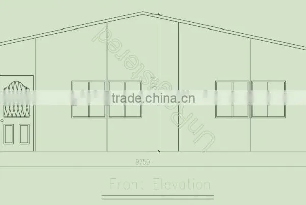 Prefab Kits House or House Kit With Steel Structure and Fireproof Sandwich Panel photo-3