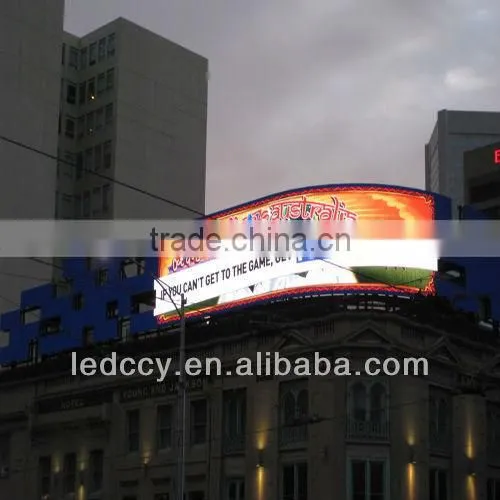 Seamless Connection P12 Outdoor Curved Led tv Advertising Display/Full Color Digital Led Billboard photo-2