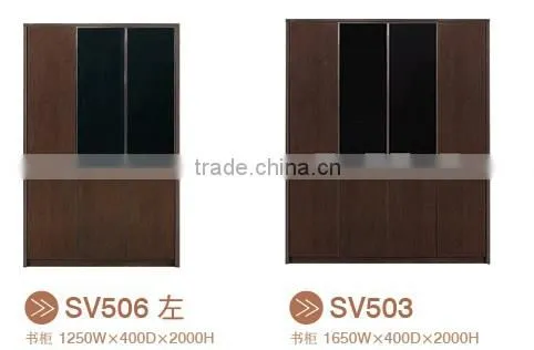 MDF Melamine Sectional Wooden Bookcase photo-2