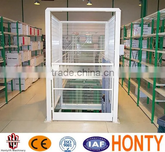 China Supplier Offers Cheap Best Selling Lead Rail Type Hydraulic Cargo Elevator Lift photo-3