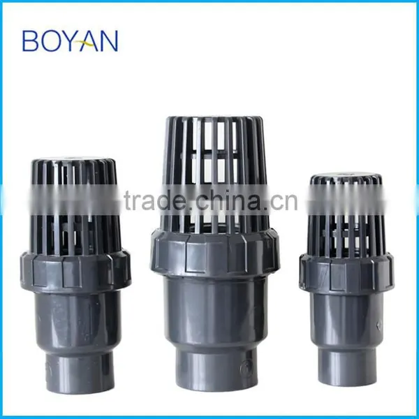 China Suppliers Red PVC 20mm-160mm Plastic Pump Foot Valve photo-6