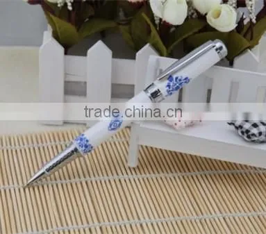 Blue and White Porcelain Pen