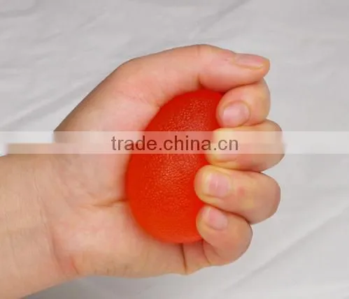 Silicone Round Shape Hand Grip Ball Finger Exerciser Gripper Massage Ball photo-2