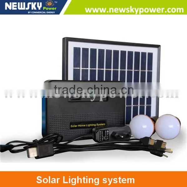 High Quality Portable Small Mini Solar Lighting System Solar Home Lighting Kit Home Solar Lighting System photo-2