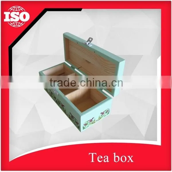 High-end Dark Wood Tea Display Box With Glossy Surface photo-5