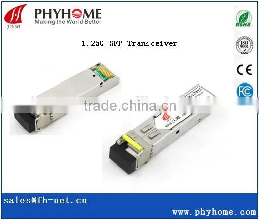 1.25G WDM SFP Transceiver for Gigabit Switch