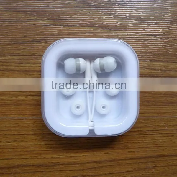 Square Shape Promotion Colorful Cute and Pocket Cheap Earphone Case photo-2