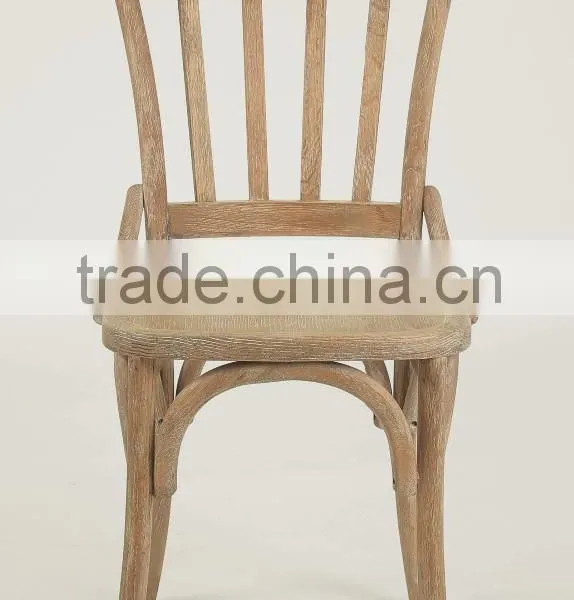 New Design Antique Vintage Solid Wooden Dining Chair/ High Back Restaurant Chair(FC152-OAK) photo-2