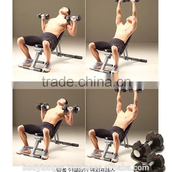 7 Position Folding Multi Bench / Gym Equipment/ Rack/Bench Press photo-3