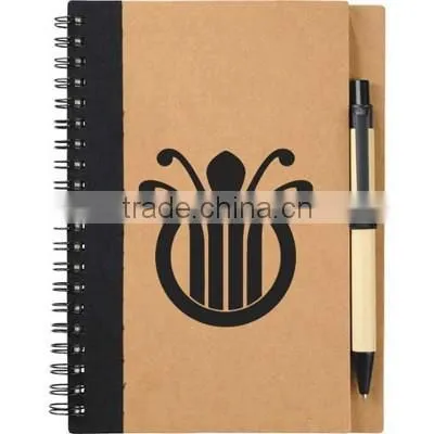 The Eco Spiral Notebook & Pen, Notebook With Paper Pen, Promotional Notebook photo-2